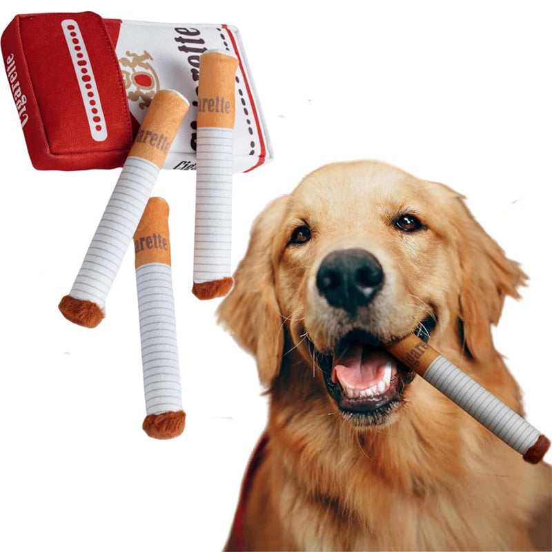 Cigarette Dog Toy