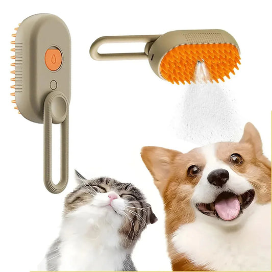 Steamy Pet Brush